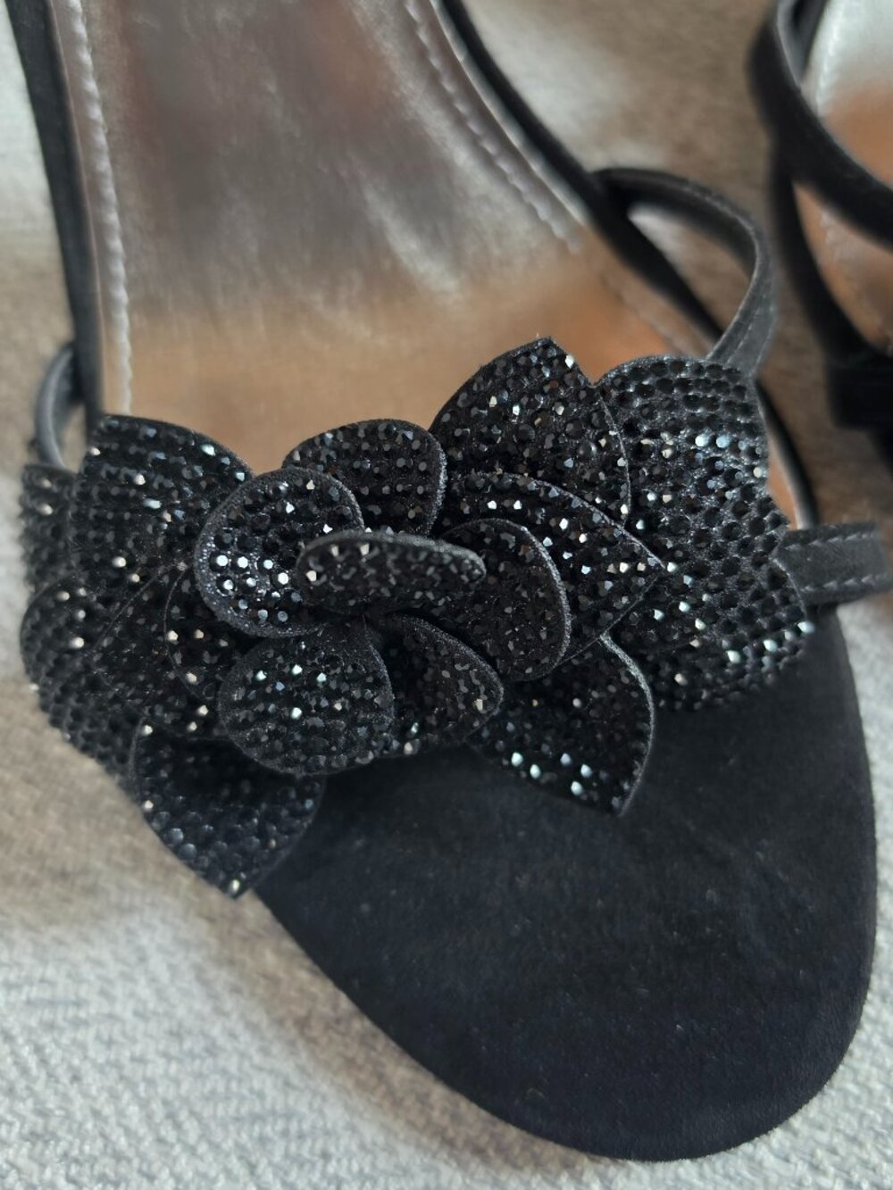 Nine West Idriv Slingback Heeled Sandals Black - Picture 6 of 8